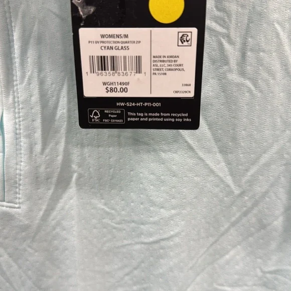 Walter Hagen Women's Performance 11 UV Suncover 1/4 Zip - Picture 3 of 7